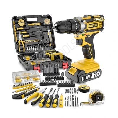 20V max litij kućni DIY komplet bušilica za drvo i metal